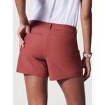 Spanx Sunwashed red 4" Sunshine Shorts Size XL NEW Photo 2