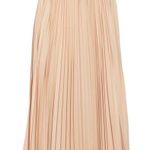 Derek Lam NWOT  Pleated Midi Skirt Size 0 fits up to a size 10 stretch waistband Photo 5