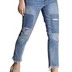 Gap  Girlfriend Cropped Distressed Jeans - 26 Photo 0