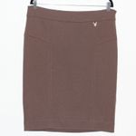 Tory Burch Brown Knit Pencil Skirt Knee Length Skirt Size XL Photo 1