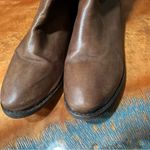 70 Post Paris Brown leather western boots Size 11 Photo 6