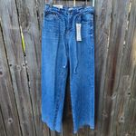 Kensie NWOT  Carla Wide Leg Blue Jeans 8/29 Photo 3