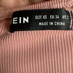 NWOT Off Shoulder Bell Sleeve Ruched Knot Bodycon Pink Dress Womens XS Photo 6