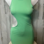 SheIn Mint Green One-Side Cutout Bodycon Mini Dress – Size XS Photo 0