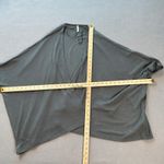 Sage  Waffle Knit Open Front Cardigan Kimono Duster S Oversized Relaxed Flowing Photo 2