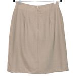 Giorgio Armani  Mini Skirt Wrap Style Beige Size 12 Photo 5