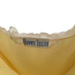 Bonwit Teller Lelis Vintage Rare Yellow Lace Long Nightgown size medium lingerie Photo 2