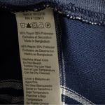 Jachs  Girlfriend Plus Women Dark Blue Checkered Fannel Buttondown Shirt Size 2X Photo 14