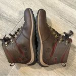 Timberland  Women's White Ledge Waterproof Dk Brown Leather Hiking Boots Size 9.5 Photo 4