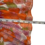 VICI Collection Floral Long Sleeve Chiffon Babydoll Dress Medium Wedding Flowy Photo 14