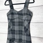 Bailey blue  Black & White Plaid Mini Dress Size Medium Photo 2