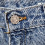 Levi's 560 loose fit straight leg 90s cutoff denim shorts size 10 Photo 1