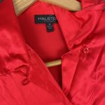 Halston Heritage Halston 100% Silk Long Sleeve Button Up Blouse Top 10 NEW Photo 3