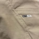 Salomon  acti lite shorts women Bermuda tan hiking camping outdoors Sz 10 Photo 5