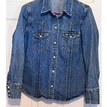 Arizona Jeans Arizona Jean‎ Co Vintage 1990's Women's Demin Jacket Pearl Snaps Pockets Size M Photo 0