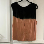 Gimmicks by BKE  Sleeveless Fringe Top Black‎ Tan Western Boho Ranch Photo 7