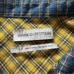 Urban Outfitters  Mixed Plaid Dress Shirt S Sold out Online Photo 5