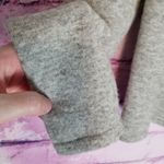 Monsoon  LAMBSWOOL GRAY SNAP BUTTON FRONT CARDIGAN SWEATER 12 Photo 5