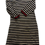 Talbots  Women’s Large Black White Knit Pull-On Stretch Dress Work Office Casual Photo 0