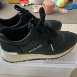 Michael Kors black leather sneakers US size 6 Photo 0