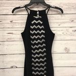 Sarah La lace trim sexy office or party dress Women's Size S Party Cocktail Photo 1