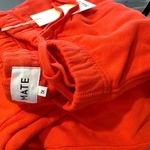 Mate the Label NWT Organic Red Fleece Relaxed Pocket Sweatpants - 1X Photo 3