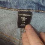 True Religion  Jennie curvy high rise skinny distressed jeans size 28 Photo 2