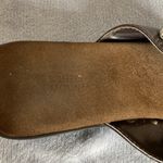 White Mountain Women’s  Brown Cezar Silver Medallion Slip-on Sandal Shoes 9 Photo 8