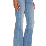 NWT Mother High Waisted Weekender Slice Heel in Belle De Jour Flare Jeans 34 Photo 7