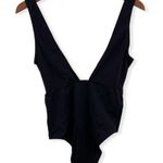 ASOS Black One Piece Swimsuit Size 6 Photo 2