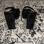 Forever 21 Black Platform Heels with Thick Straps Photo 2