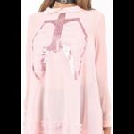 Iron fist  Dead Mermaid Walking Pink Dress Sz M Photo 3