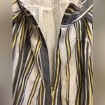 J.Crew Sylvan Halter Dress Backless Striped Ruffles Linen/Cotton Size 14 Photo 7