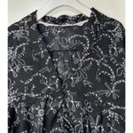 Free People  Intimately Beauty Sleep Short Pajama Set 2 Piece Black Sz Small NWOT Photo 4