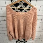 Boutique Pink sweater Size L Photo 0