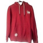 Goat USA Pink Kangaroo Pocket Logo Hooded Pullover Sweatshirt Women Sz M Size M Photo 0