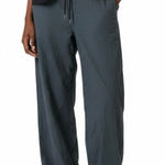 ZARA Pull On Pants Womens 6 Gray 100% Cotton Wide Leg Minimalist Streetwear Photo 0