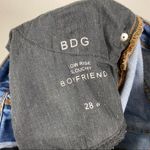 BDG Light Wash Slouchy Boyfriend Denim Shorts Photo 5