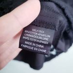 WAYF  Black Long Sleeve Lace Say It Out Loud Dress Photo 6