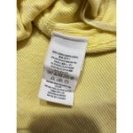 Free People We The Free Tank Top Women's XS Yellow Ribbed Relaxed Front Tie V-Neck Photo 4