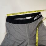 Nike Womens Pro Warm Training Tights Grey Dark Black 803102-063 Size Medium Photo 8
