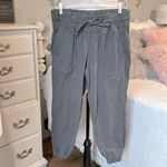 The Comfy Paperbag Gray Pants Fit Joggers Womens Small Size 4 6 Business Trousers Photo 2