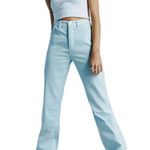 PacSun Women’s High Rise Blue Corduroy Bootcut Jeans Size 25 Button Fly Photo 1