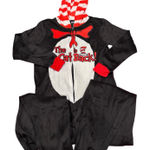 Dr. Seuss Cat In The Hat One Piece Pajama Union Suit, Women’s, Medium NWT Photo 0