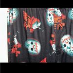 Friday the 13th Pajama Pants Soft Horror Jason Vorhees Slasher Unisex Sz Small Black Photo 5