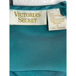 Victoria's Secret Vintage Victoria’s Secret Gold label Satin Lace Lingerie Teddy size S Teal/Black Photo 2