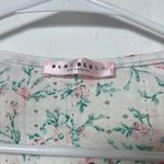 Blue Blush Floral  Los Angeles Crop Top Photo 1