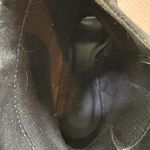 Wild Diva ⭐️ Black Suede Rose Embroidered Booties Photo 7