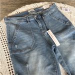 Nicole Miller  Distressed Blue Ankle Jeans Photo 2