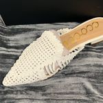 Ccocci Elegant White Woven Women's Mules Photo 0